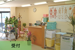 高根台整骨院　受付